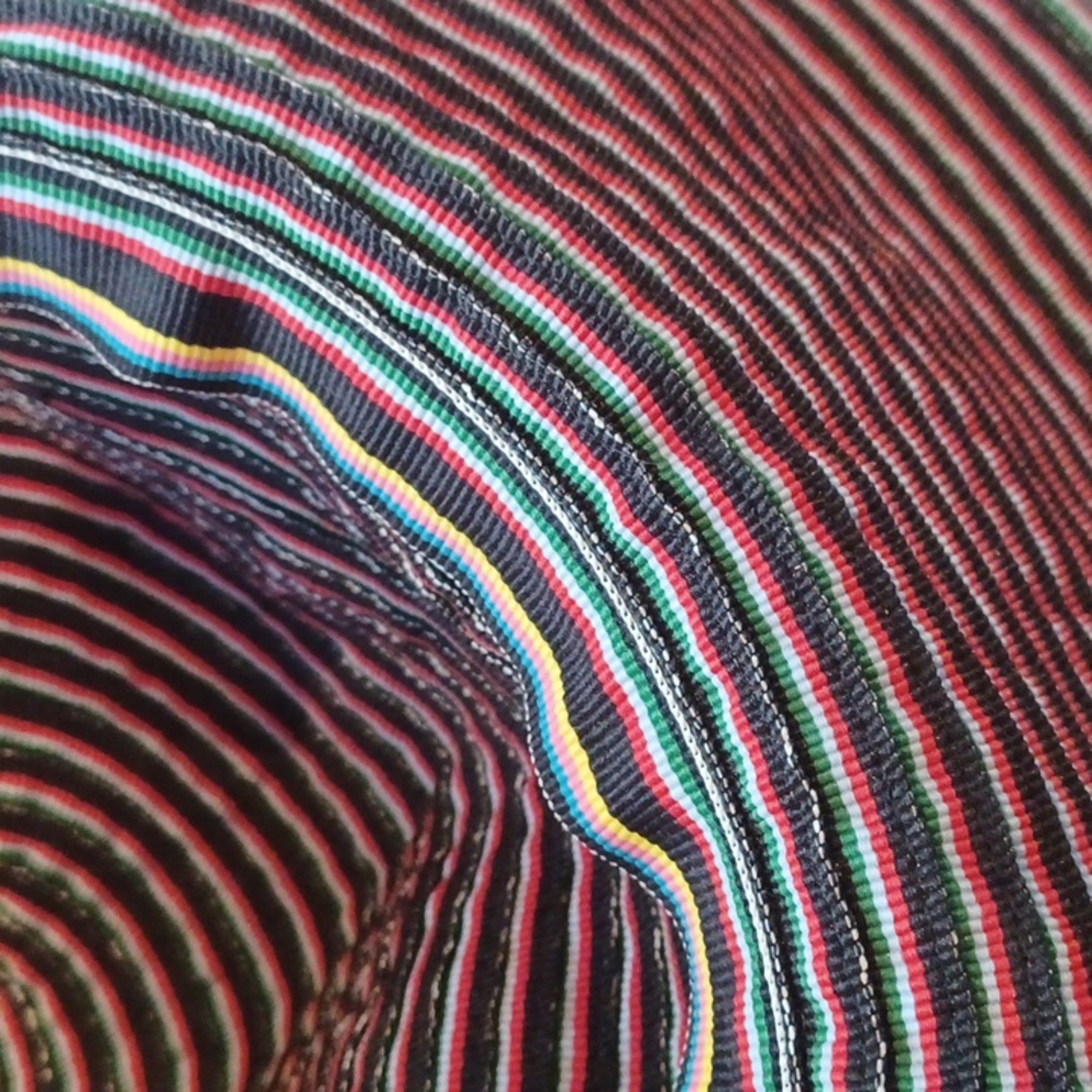San Diego Hat Company Stylish Multi-Colored Striped Wide Brim Sun Hat - Picture 5 of 5